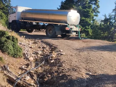 Δρόμος από τις πηγές Κορπή